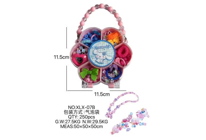 DIY playing house girl toy beads Kuromi plum blossom