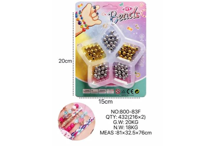 DIY Beaded Cartoon Hand Pentagram