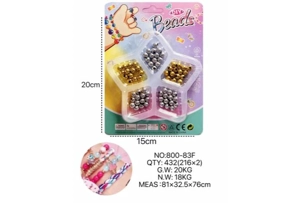 DIY Beaded Cartoon Hand Pentagram