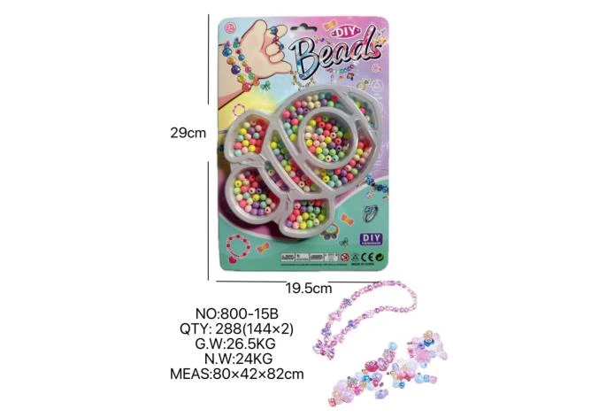 DIY playhouse girl toy beads cartoon hand rocket