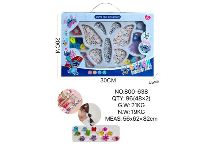 DIY Playing House Girl Toys Beaded Cartoon Hand Diamond