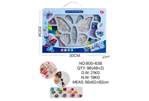 DIY Playing House Girl Toys Beaded Cartoon Hand Diamond
