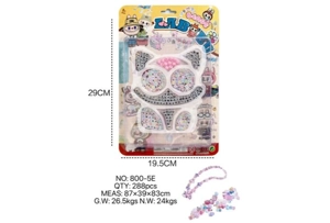 DIY pretend play girl toy bead Lumpy