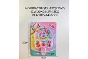 DIY Bead Heart Lollipop