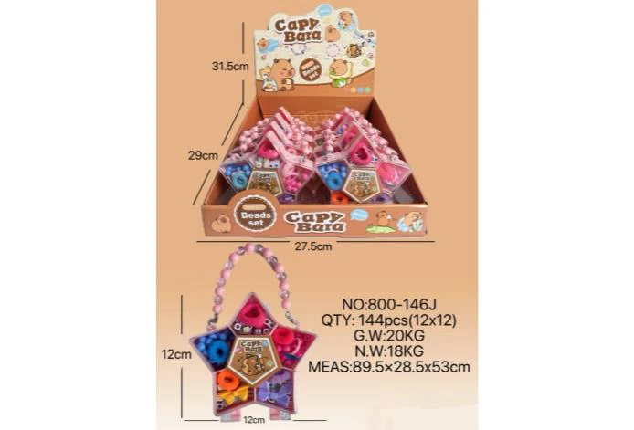 DIY Playhouse Girl Toy Bead Capybara Star (12PCS, single piece price)