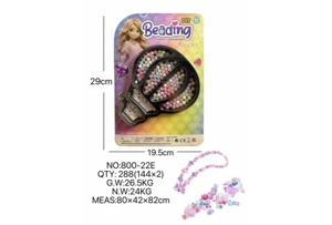 DIY playhouse girl toy beaded little girl balloon