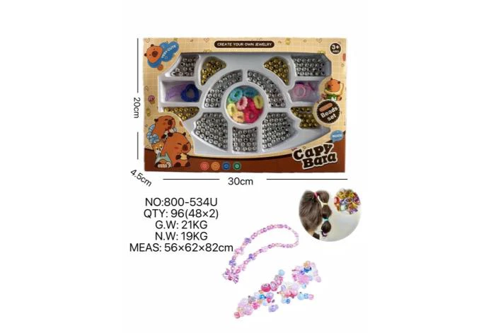 DIY Beaded Capybara Cat