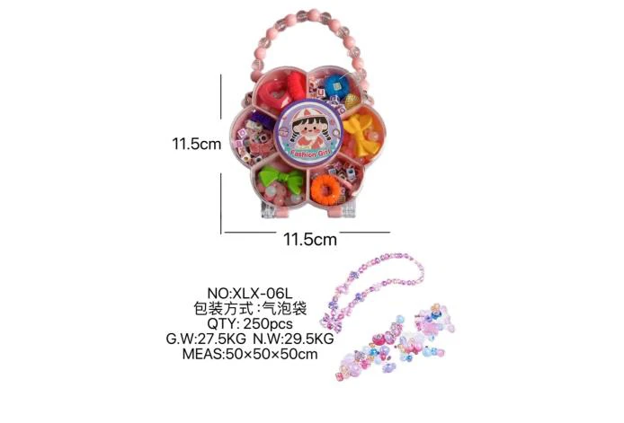 DIY playing house girl toy beads girl plum blossom