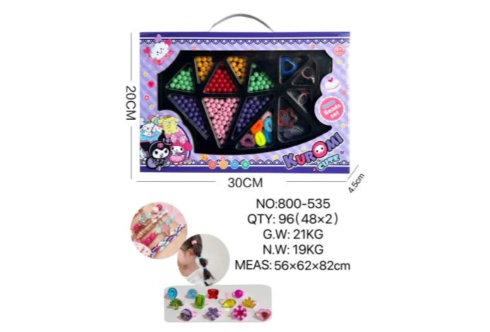 DIY Playing House Girl Toys Beaded Cartoon Hand Diamond