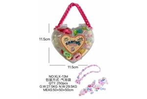 DIY play house girl toy beaded Labbibi heart