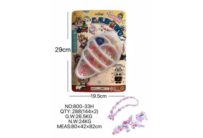 DIY play house girl toy beaded rab big ice cream