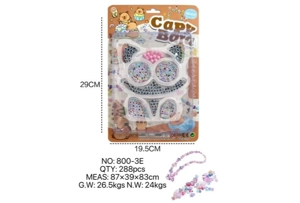 DIY pretend play girl toy beads Capybara