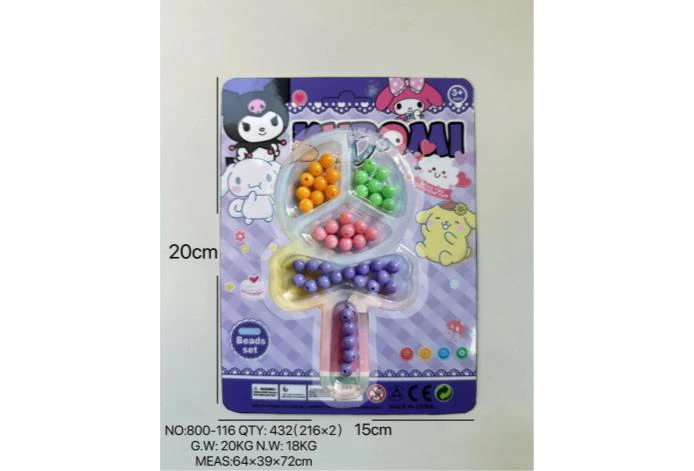 Kuromi DIY Bead Three-Segment Lollipop