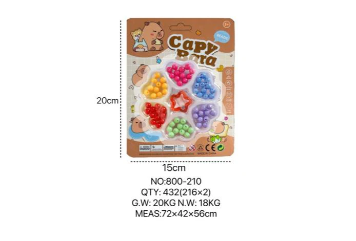 Capybara DIY Beaded Plum Blossom