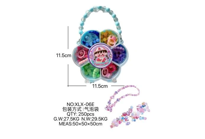 DIY playing house girl toy beads girl plum blossom