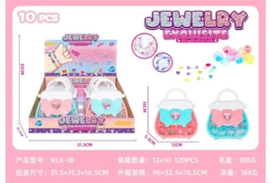 DIY Playing House Girl Toys Beaded Cartoon Capybara Cat