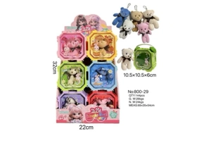 Display Teddy Bear with Ears (Price per piece for 12PCS)