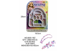 DIY playhouse girl toy beads little girl crown