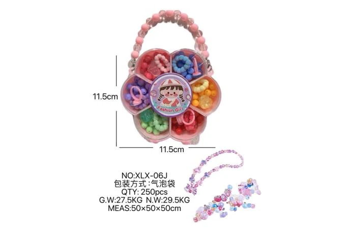 DIY playing house girl toy beads girl plum blossom