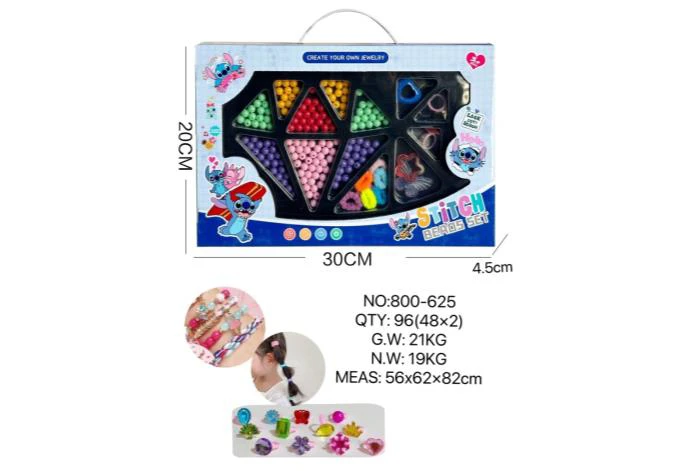 DIY Playing House Girl Toys Beaded Cartoon Capybara Butterfly