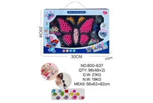 DIY Playing House Girl Toys Beaded Cartoon Hand Diamond