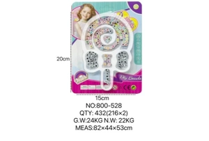 DIY Playing House Girl Toys Beaded Cartoon Capybara Heart