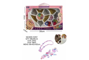 DIY Beaded Cartoon Hand Heart