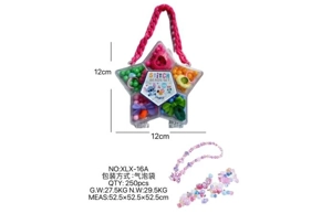 DIY pretend play girl toy beaded Stitch pentagram