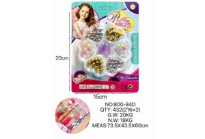 DIY Beaded Little Girl Plum Blossom