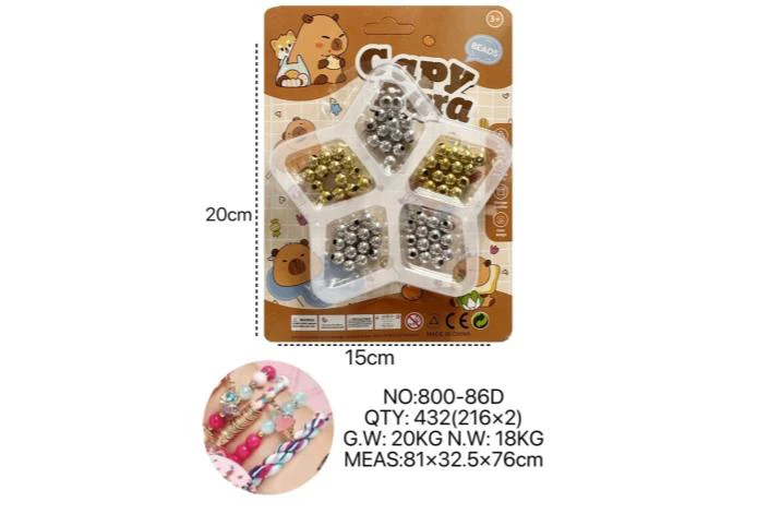 DIY Beaded Capybara Heart