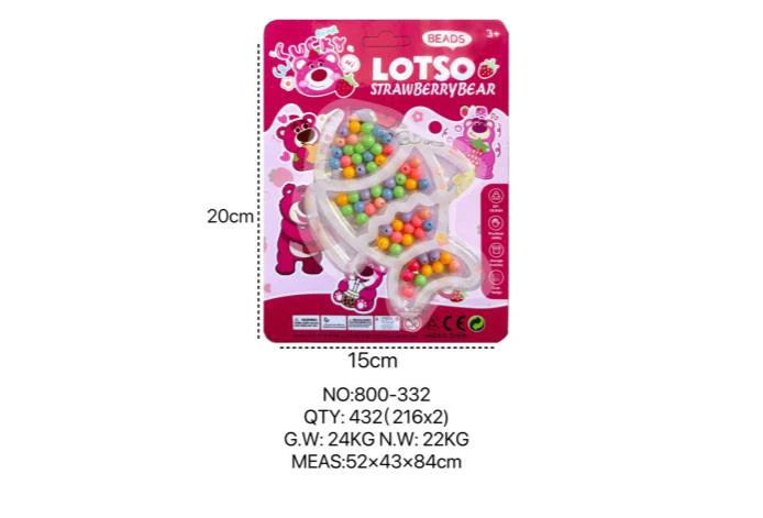 Strawberry Bear DIY Beads Fish
