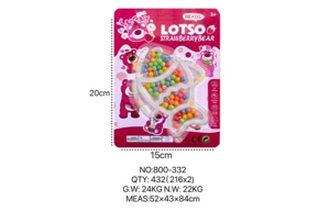 Strawberry Bear DIY Beads Fish