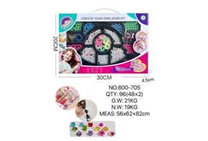 DIY Playing House Girl Toys Beaded Cartoon Hand Diamond