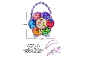 DIY playhouse girl toy beads capybara plum blossom