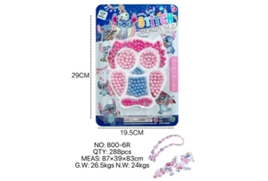 DIY playing house girl toy beads Stitch