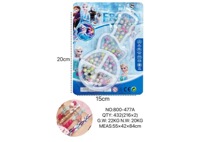 DIY Playing House Girl Toys Beaded Cartoon Capybara Heart