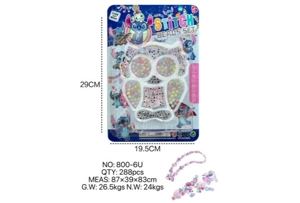 DIY playing house girl toy beads girl plum blossom