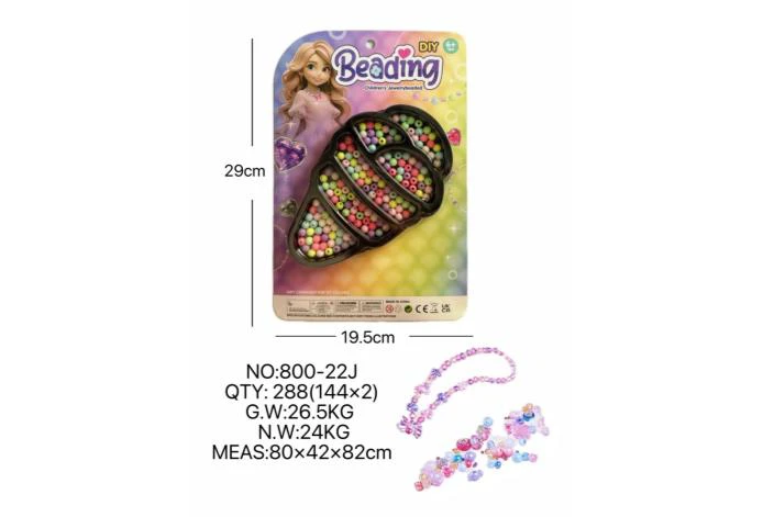 DIY playhouse girl toy beaded little girl big ice cream