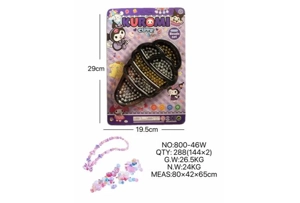 DIY Beaded Kuromi Ice Cream