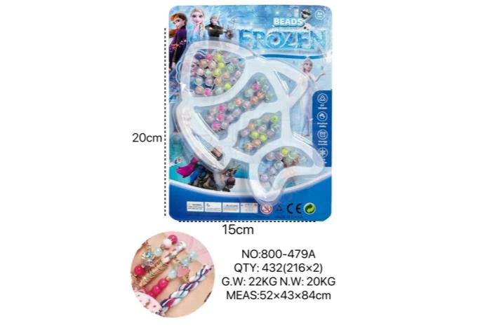 DIY Playing House Girl Toys Beaded Cartoon Capybara Heart