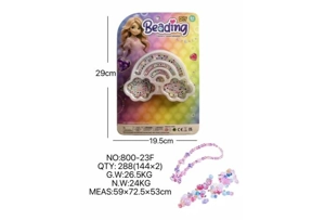 DIY playhouse girl toy beaded little girl cloud