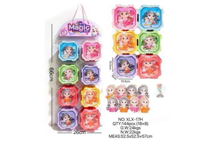 Playhouse Girl Toy Assembly Box Barbie (Price per piece for 8PCS)