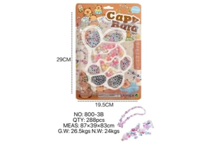 DIY pretend play girl toy beads Capybara