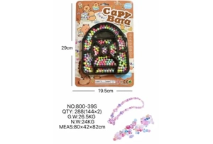 DIY pretend play girl toys beaded capybara bag