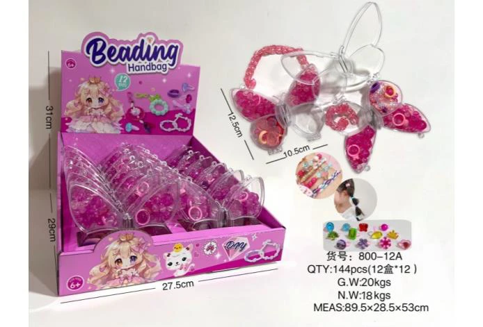 DIY Pretend Play Bead Butterfly (Price per piece for 12PCS)