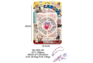 DIY pretend play girl toy bead Lumpy