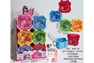 Pretend Play Beads (Six-color Mixed) (Price per piece for 12PCS)