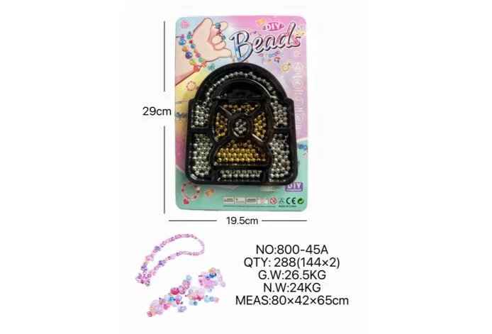 DIY Beaded Cartoon Hand Handbag