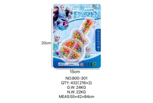 Frozen DIY Beaded Guitar