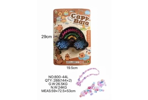 DIY Playhouse Girl Toy Beads Capybara Cloud